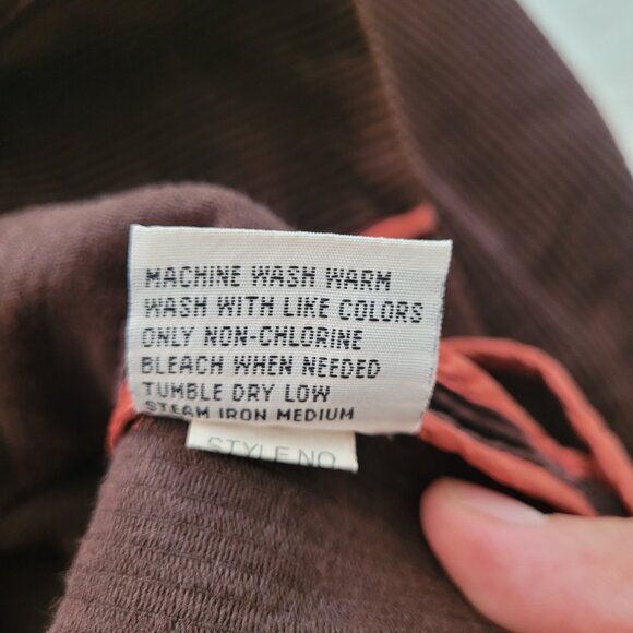 ANONYMOUS JOHN CARLISLE Corduroy Coat - Picture 6 of 7